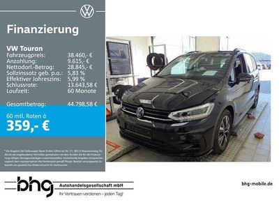 Gebraucht VW Touran Highline 150 PS (110 kW) 2025 Schwarz Van / Kleinbus