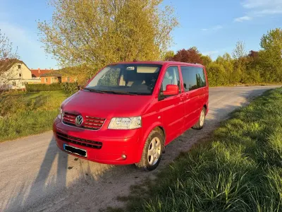 Gebraucht VW Multivan 174 PS (127 kW) 2003 Rot Van / Kleinbus