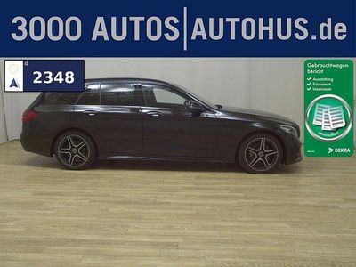 Usata Mercedes C220 AMG line 194 CV (142 kW) 2021 Nero Station wagon