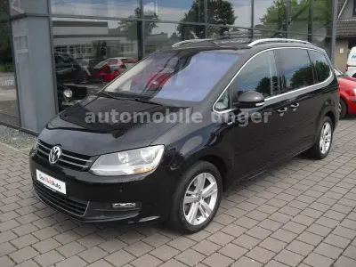 Gebraucht VW Sharan Match 140 PS (102 kW) 2012 Schwarz Van / Kleinbus