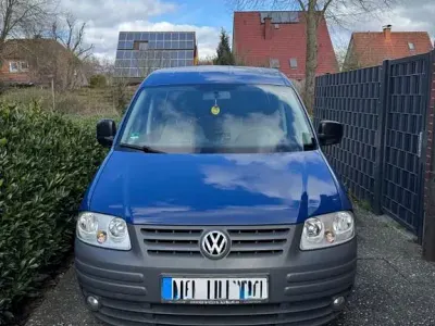 Occasion VW Caddy Style 75 ch (55 kW) 2009 Bleue Monospace