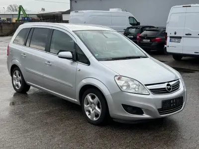 Brugt Opel Zafira 140 HK (102 kW) 2008 Sølv MPV