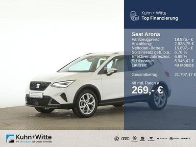 Gebraucht Seat Arona FR 110 PS (80 kW) 2024 Weiß SUV