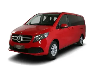 Używany Mercedes V220 2022 Czerwony Minivan