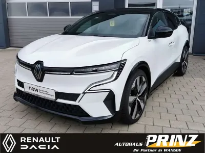 Gebraucht Renault Megane E-Tech Techno 96 kW (131 PS) 2022 Arktis weiss + black pearl sch Limousine