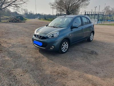Gebraucht Nissan Micra 80 PS (58 kW) 2014 Blau Kleinwagen
