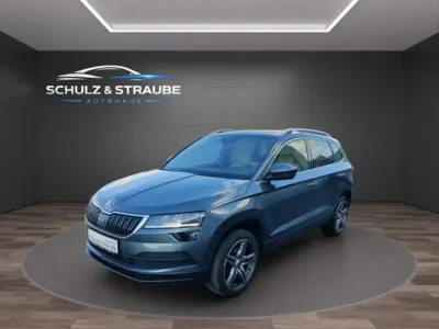 Gebraucht Skoda Karoq Style 150 PS (110 kW) 2019 Quarzgrau metallic (metallic) SUV
