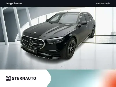 Gebraucht Mercedes E200 AMG line 163 PS (119 kW) 2025 Unilack schwarz Kombi