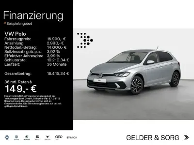 Usata VW Polo Life 95 CV (69 kW) 2023 Argento Utilitaria