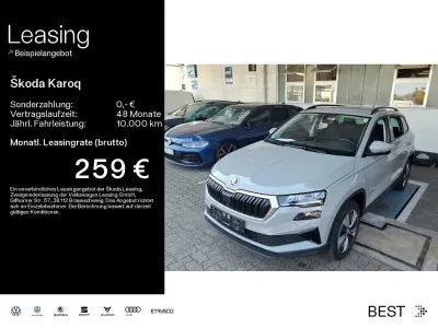 Gebraucht Skoda Karoq Ambition 110 PS (80 kW) 2023 Stahlgrau SUV