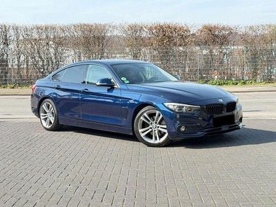 Gebraucht BMW 420 Sport Line 190 PS (139 kW) 2018 Tansanitblau metallic Coupé