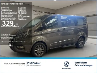 Gebraucht Ford Tourneo Custom Titanium 170 PS (125 kW) 2019 Magneticgrau (metallic) Van