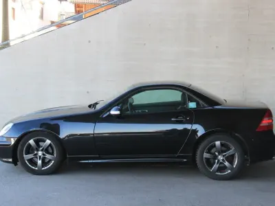 Gebraucht Mercedes SLK230 197 PS (144 kW) 2000 Schwarz Cabrio