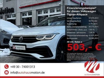 gebraucht VW Tiguan Allspace R-Line 4M 2.0 TDI MATIRX 360° HUD ACC