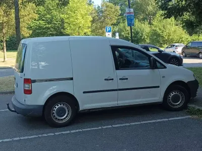 Gebraucht VW Caddy Life 69 PS (50 kW) 2004 Weiß Van / Kleinbus