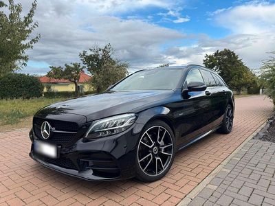 Gebraucht Mercedes C220 AMG 194 PS (142 kW) 2021 Schwarz Kombi