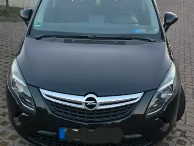 Brugt Opel Zafira Tourer 130 HK (95 kW) 2012 Sort MPV