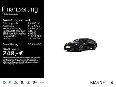 Gebraucht Audi A5 Sportback Competition 204 PS (150 kW) 2022 Schwarz Kleinwagen