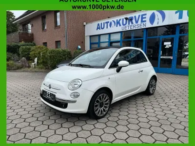 Gebraucht Fiat 500C Lounge 101 PS (74 kW) 2009 Weiß Cabrio