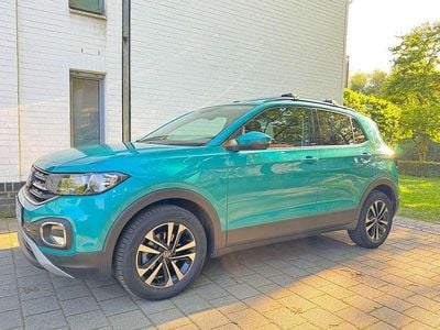 Usata VW T-Cross United 110 CV (80 kW) 2021 Verde SUV