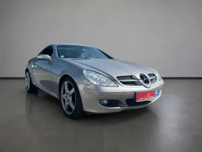 Gebraucht Mercedes SLK200 163 PS (119 kW) 2005 Silber Cabrio