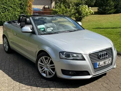 Gebraucht Audi A3 Cabriolet S-Line 160 PS (117 kW) 2008 Silber Cabrio