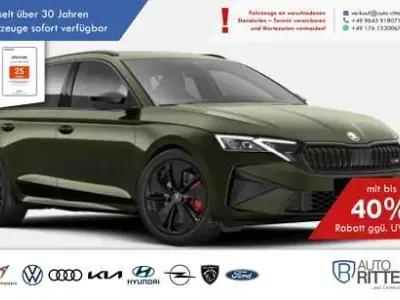Neu Skoda Octavia RS 265 PS (194 kW) 2026 Blau Kombi