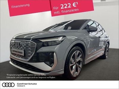 Grau Gebraucht 2022 Audi Q4 Sportback e-tron S-Line SUV | 30.550 € (Guter Preis)