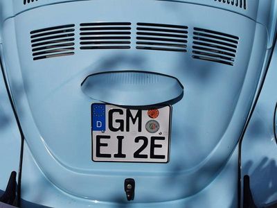 Gebraucht VW Käfer 50 PS (36 kW) 1997 Blau Kleinwagen