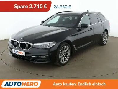 Gebraucht BMW 520 201 PS (147 kW) 2019 Schwarz Kombi