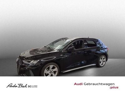 Gebraucht Audi A3 S-Line 116 PS (85 kW) 2023 Schwarz Limousine