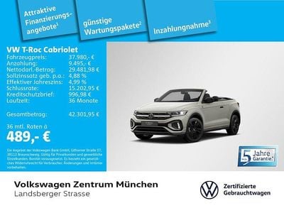 Gebraucht VW T-Roc Cabriolet Karmann 150 PS (110 kW) 2025 Grau Cabrio