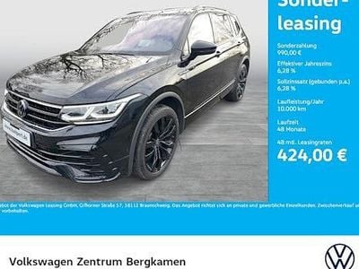 Second-hand VW Tayron R-line 200 CP (147 kW) 2022 Negru SUV