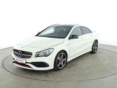 Weiß Gebraucht 2017 Mercedes CLA250 AMG line Limousine | 25.890 € (Etwas zu teuer)