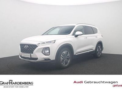 Gebraucht Hyundai Santa Fe Premium 185 PS (136 kW) 2020 Weiß SUV