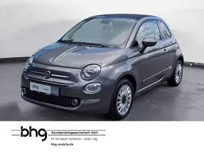 Brugt Fiat 500C 69 HK (50 kW) 2018 Grå Cabriolet