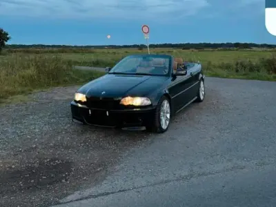 Gebraucht BMW 320 Cabriolet 170 PS (125 kW) 2000 Schwarz Cabrio