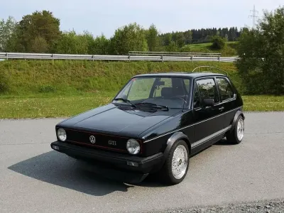 Gebraucht VW Golf I GTI 112 PS (82 kW) 1983 Schwarz Kleinwagen