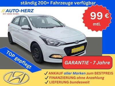 Gebraucht Hyundai i20 Pure 84 PS (61 kW) 2018 Weiß Limousine