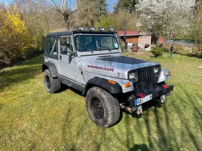 Gebraucht Jeep Wrangler 103 PS (75 kW) 1990 Silber SUV