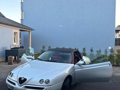 Gebraucht Alfa Romeo Spider 150 PS (110 kW) 1997 Silber Cabrio