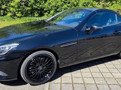 Brugt Mercedes SLC300 245 HK (180 kW) 2016 Sort Cabriolet