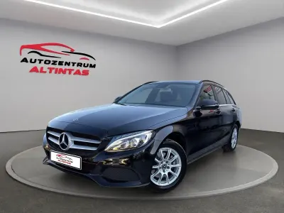 Brugt Mercedes C200 136 HK (100 kW) 2018 Sort Stationcar