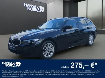 Gebraucht BMW 330 Shadowline 245 PS (180 kW) 2023 Schwarz / saphirschwarz (metallic) Kombi