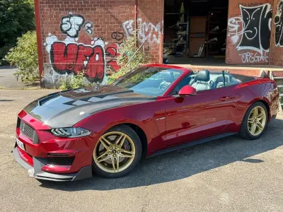 Gebraucht Ford Mustang GT 450 PS (330 kW) 2019 Rot Cabrio