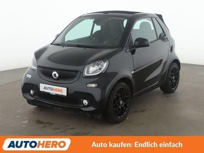 Schwarz Gebraucht 2019 Smart ForTwo Cabrio Prime Cabrio | 18.060 € (Fairer Preis)