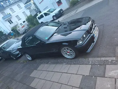 Gebraucht BMW 318 Cabriolet 1994 Schwarz Cabrio