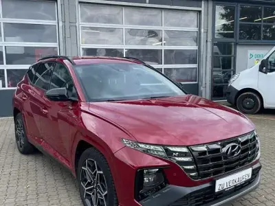 Gebraucht Hyundai Tucson N Line 136 PS (100 kW) 2023 Rot SUV