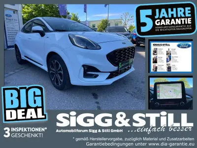 Gebraucht Ford Puma ST-Line 125 PS (91 kW) 2022 Frostweiß SUV
