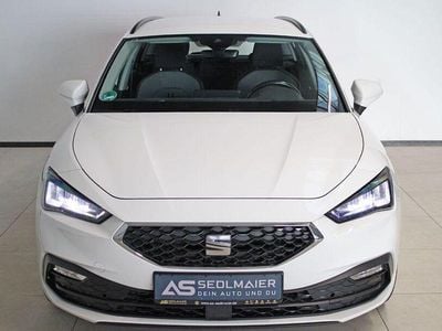 Usata Seat Leon Style 150 CV (110 kW) 2022 Bianco Berlina